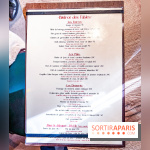 Le Bistrot des Fables - carte - menu