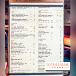 Le Bistrot des Fables - carte - menu - boissons - vins