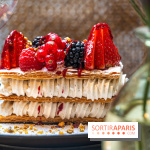 Les Chouettes restaurant  -  millefeuille