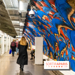 La station de Métro Châtelet re-décoré par des street-artistes