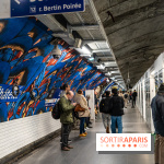 La station de Métro Châtelet re-décoré par des street-artistes
