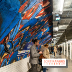 La station de Métro Châtelet re-décoré par des street-artistes -  A7C4414