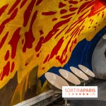 La station de Métro Châtelet re-décoré par des street-artistes
