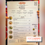 Nouilles Ban Ban restaurant  - carte - menu