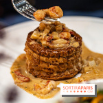 Marguerite 1606, restaurant du Domaine de la Reine Margot -  bouchée marguerite - bouchée à la Reine