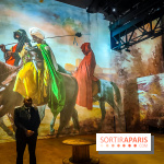 Les Orientalistes, l'exposition de l'Atelier des Lumières qui nous fait voyager en Orient - photos - IMG20240208102842