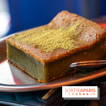 Sekitan, le restaurant street food de brochettes japonaises -  mochi brownie matcha