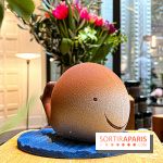La baleine de Pâques, l'oeuf de Pâques de l'hôtel Lutetia par Nicolas Guercio