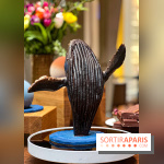 La baleine de Pâques, l'oeuf de Pâques de l'hôtel Lutetia par Nicolas Guercio