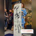 Exposition Sumi et Motion de la calligraphe japonaise Aya Wada à la galerie La Lison