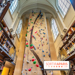Climbing District Saint-Lazare, la salle d'escalade et espace coworking cachée dans une chapelle