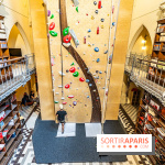 Climbing District Saint-Lazare, la salle d'escalade et espace coworking cachée dans une chapelle