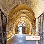 L'Abbaye de Royaumont - les photos -  Le passage-parloir - actuelle entrée