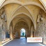 L'Abbaye de Royaumont - les photos -  Le passage-parloir - actuelle entrée