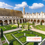L'Abbaye de Royaumont - les photos -  jardin - bâtiment des moines
