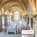 L'Abbaye de Royaumont - les photos -  la table de Royaumont