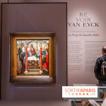 Exposition Revoir Van Eyck, La Vierge du chancelier Rolin au Musée du Louvre