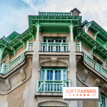 Insolite, la façade originale de la rue Blomet Paris 15e - photos