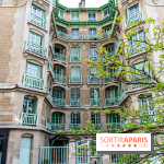 Insolite, la façade originale de la rue Blomet Paris 15e - photos