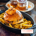 Le brunch festif du Bistrot Podium - Paris 15e - Top Chef -  burger frites