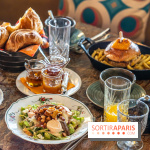 Le brunch festif du Bistrot Podium - Paris 15e - Top Chef -  salade caesar