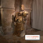 La Trêve la Basilique Saint-Denis, l'exposition costumes et photos de Sophie Comtet Kouyaté en mode jeux Olympique en Grèce Antique