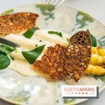 Le Café Mirette, l'excellent resto à la Fondation Pernod, côté Gare Saint-Lazare -  asperges blanches