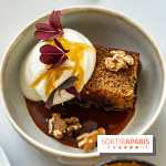 Le Café Mirette, l'excellent resto à la Fondation Pernod, côté Gare Saint-Lazare -  financier aux noix