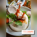 Q Bar, le bistrot et restaurant Thaïlandais à Paris -  curry vert thaï aux crevettes
