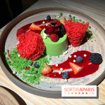 Marie Akaneya - Dessert matcha et fruits