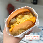 Round Egg Buns - Sandwich oeufs brouillés