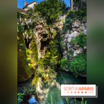 Parc du Dr Fauvel à Villennes sur Seine, grotte et cascades