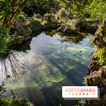 Parc du Dr Fauvel à Villennes sur Seine, grotte et cascades