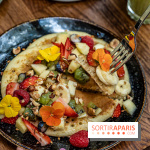 Fu Patisserie et coffee shop Paris 13e -  pancake aux fruits