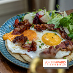 Fu Patisserie et coffee shop Paris 13e -  pancake salé bacon