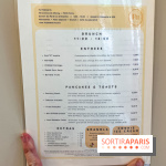 Fu Patisserie et coffee shop Paris 13e - carte - menu