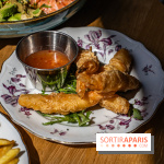 Festival, le café-restaurant rue Étienne Marcel  -  beignets de gambas