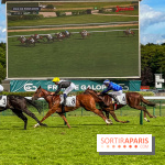 Visuels Hippodrome de Longchamp - courses de chevaux - Prix de Diane