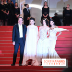 ©Rachid Bellak - Cannes 2024 : Tapis Rouge - The Substance - Dennis Quaid, Coralie Fargeat, Margaret Qualley et Demi Moore