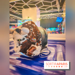 La Tête dans les Nuages - la Défense - taureau mécanique