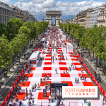Grand pique nique des Champs-Élysées - photos