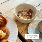 Brunch La Datcha - Muesli rhubarbe