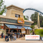 Parc Astérix : inauguration de la Tour Numérobis avec Jamel Debbouze  -  Poz kebab