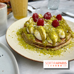 Oma - All Day Food - Pancakes pistache framboise