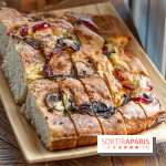 Le brunch maison de l'Auberge des 3 Hameaux, le fantastique brunch des Yvelines -  focaccia 