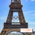 Tour Eiffel anneaux jeux olympiques Paris 2024