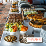 Le Brunch à volonté du belvédère au Domaine de la Corniche dans les Yvelines - photos -  buffet