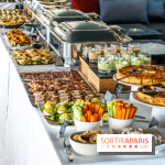 Le Brunch à volonté du belvédère au Domaine de la Corniche dans les Yvelines - photos -  buffet