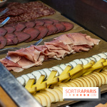 Le Brunch à volonté du belvédère au Domaine de la Corniche dans les Yvelines - photos -  charcuteries et fromages