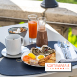 Le Brunch à volonté du belvédère au Domaine de la Corniche dans les Yvelines - photos -  table
